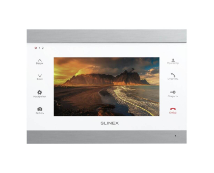 IP-видеодомофон с Wi-Fi 7" Slinex SL-07IPHD (silver+white)