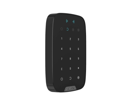 Беспроводная сенсорная клавиатура Ajax Keypad Plus (8EU) UA black со считывателем карт Pass и брелоков Tag Беспроводная сенсорная клавиатура Ajax Keypad Plus (8EU) UA black со считывателем карт Pass и брелоков Tag
