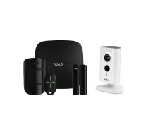 Комплект сигналізації Ajax StarterKit black + IP-відеокамера IPC-C15P