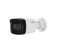 HDCVI видеокамера 8 Мп Dahua DH-HAC-HFW1800TLP-A (2.8 мм) со встроенным микрофоном для системы видеонаблюдения