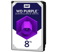 Жесткий диск 8TB Western Digital WD82PURX для видеонаблюдения