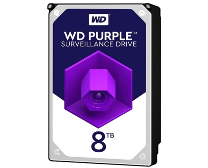Жесткий диск 8TB Western Digital WD82PURX для видеонаблюдения