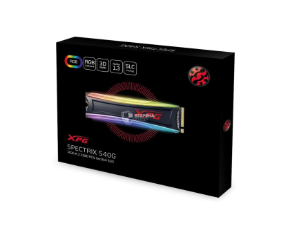 Твердотільний накопичувач SSD ADATA XPG SPECTRIX S40G 1TB M.2 PCIe Gen3x4 3D TLC RGB (AS40G-1TT-C)