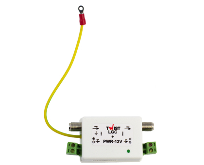 Twist-LGC+PWR12V грозозахист на коаксіал Twist-LGC+PWR12V грозозахист на коаксіал