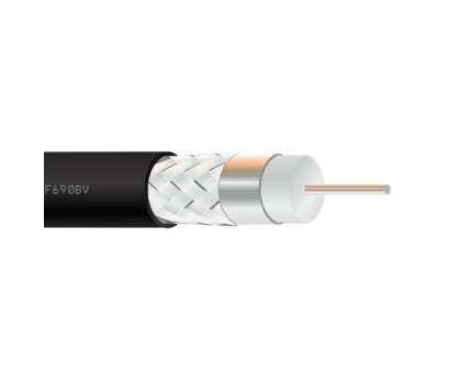 Кабель FinMark F 690 BV black бухта 100м Кабель FinMark F 690 BV black бухта 100м