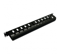 Кабельний організатор 1U UA-CMS-CM-04BK чорний