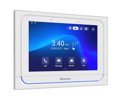 IP-видеодомофон с Wi-Fi 7" Akuvox X933W White IP-видеодомофон с Wi-Fi 7" Akuvox X933W White