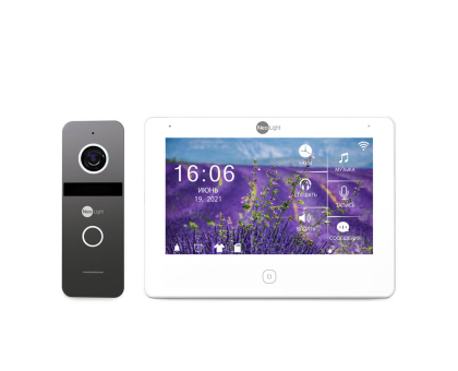 Комплект видеодомофона NeoKIT HD Pro Graphite: видеодомофон 7" с детектором движения и 2 Мп видеопанель Комплект видеодомофона NeoKIT HD Pro Graphite: видеодомофон 7" с детектором движения и 2 Мп видеопанель